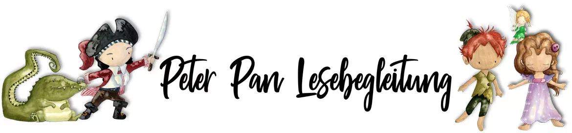 Bild in der Beschreibung des Unterrichtsmaterials Lesebegleitheft zur Lektüre Peter Pan von Lehrerlaunen #1