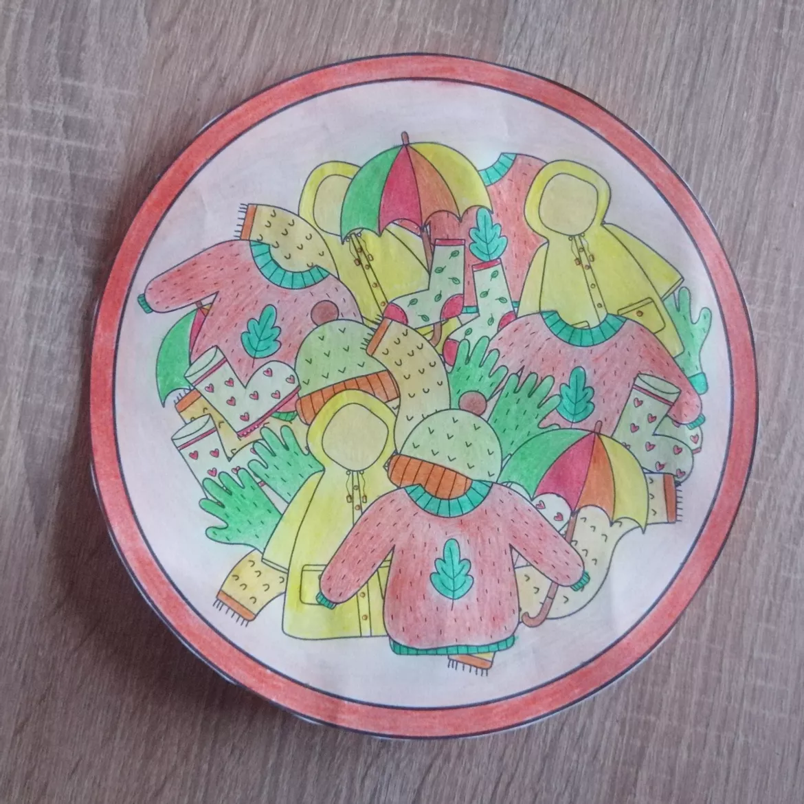 Bild in der Beschreibung des Unterrichtsmaterials Herbst - Mandalas / Ausmalbilder / Malvorlagen von Abenteuer Grundschule #2