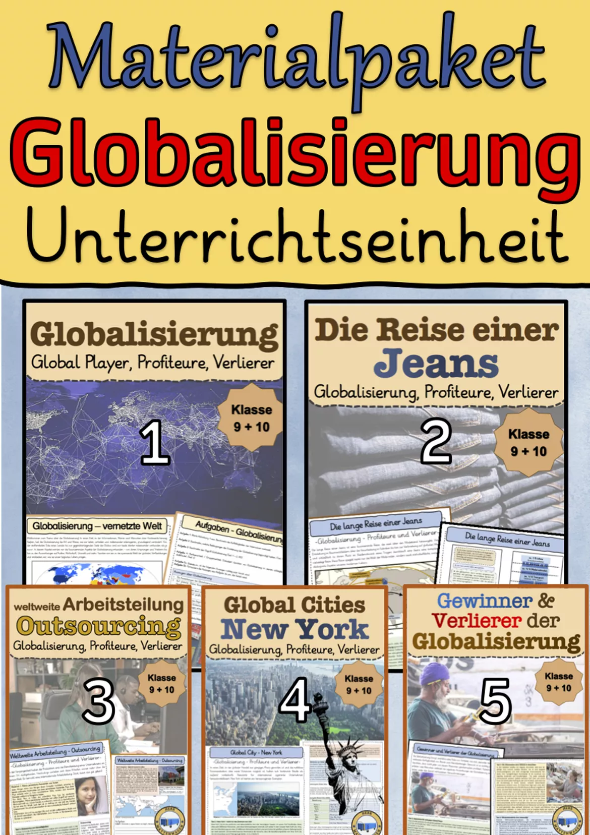 Bild in der Beschreibung des Unterrichtsmaterials Outsourcing & Globalisierung – Arbeitsblatt zur Arbeitsteilung | Klasse 9–10 von Herr Mattenwagen #1
