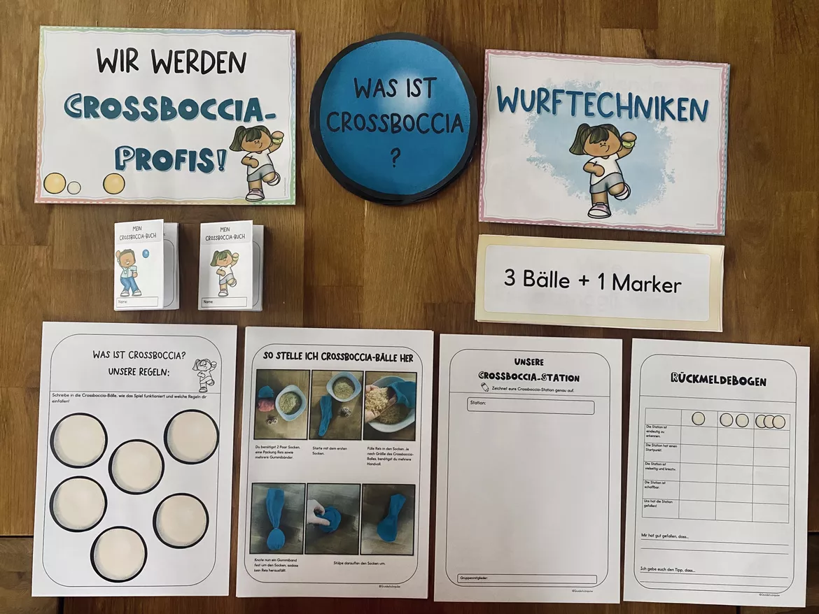 Bild in der Beschreibung des Unterrichtsmaterials Wachsendes Sparpaket Sport (Klasse 1-4) von Grundschulimpulse #4