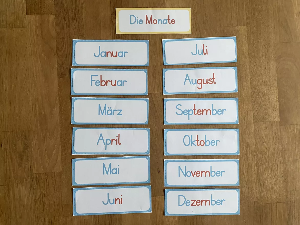 Bild in der Beschreibung des Unterrichtsmaterials Unterrichtsreihe: Das Jahr (Klasse 1+2) von Grundschulimpulse #5