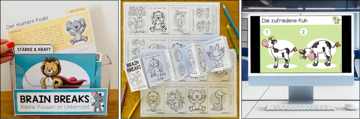 Bild in der Beschreibung des Unterrichtsmaterials BRAIN BREAKS - Kleine Pausen im Unterricht (Materialsammlung) von Unterrichtmitspass #3