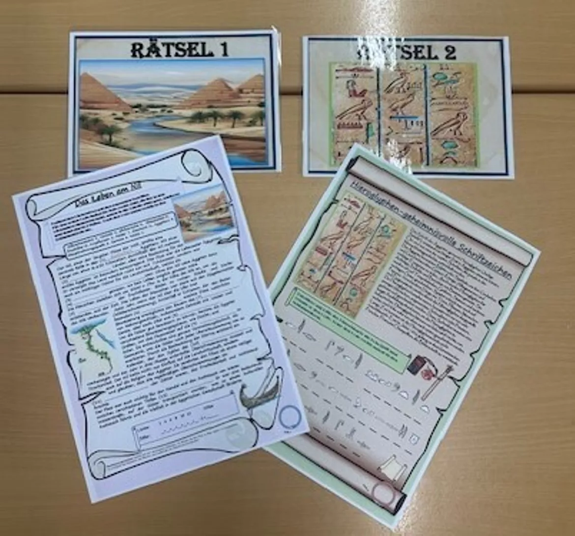 Bild in der Beschreibung des Unterrichtsmaterials Escape Room: Ägypten von Teacher