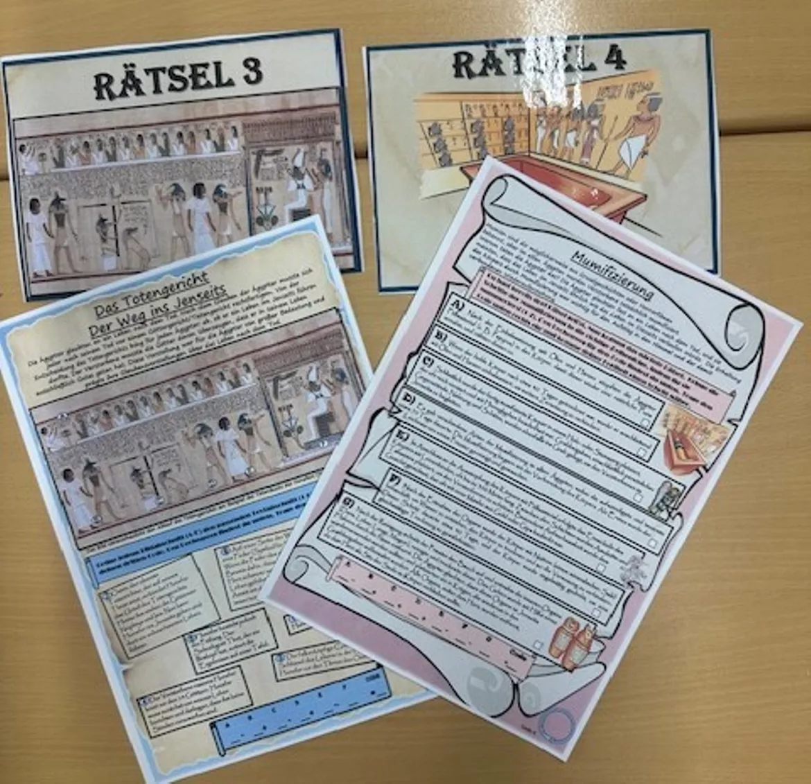 Bild in der Beschreibung des Unterrichtsmaterials Escape Room: Ägypten von Teacher