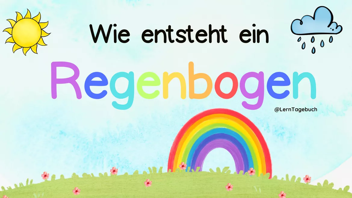 Bild in der Beschreibung des Unterrichtsmaterials Sachtext Lesetext Wetter, Regenbogen 4.Klasse, 5.Klasse, 6.Klasse von LernTagebuch #1