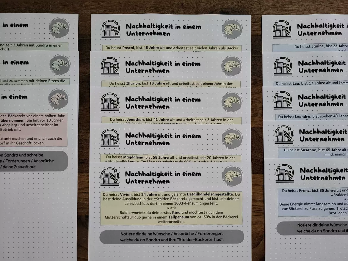 Bild in der Beschreibung des Unterrichtsmaterials WAH: Nachhaltigkeit in der Produktion (Rollenspiel) von clever-vorbereitet #2