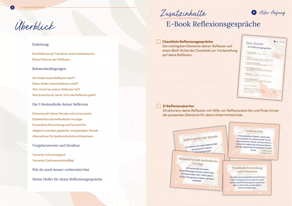 Bild in der Beschreibung des Unterrichtsmaterials Materialpaket_ALLES für dein Referendariat von Lehrerglück #4