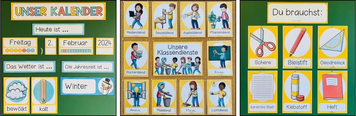 Bild in der Beschreibung des Unterrichtsmaterials Classroom Management Grundschule – Klassenregeln, Tagestransparenz & Klassenorganisation | wachsendes Sparpaket von Unterrichtmitspass #2