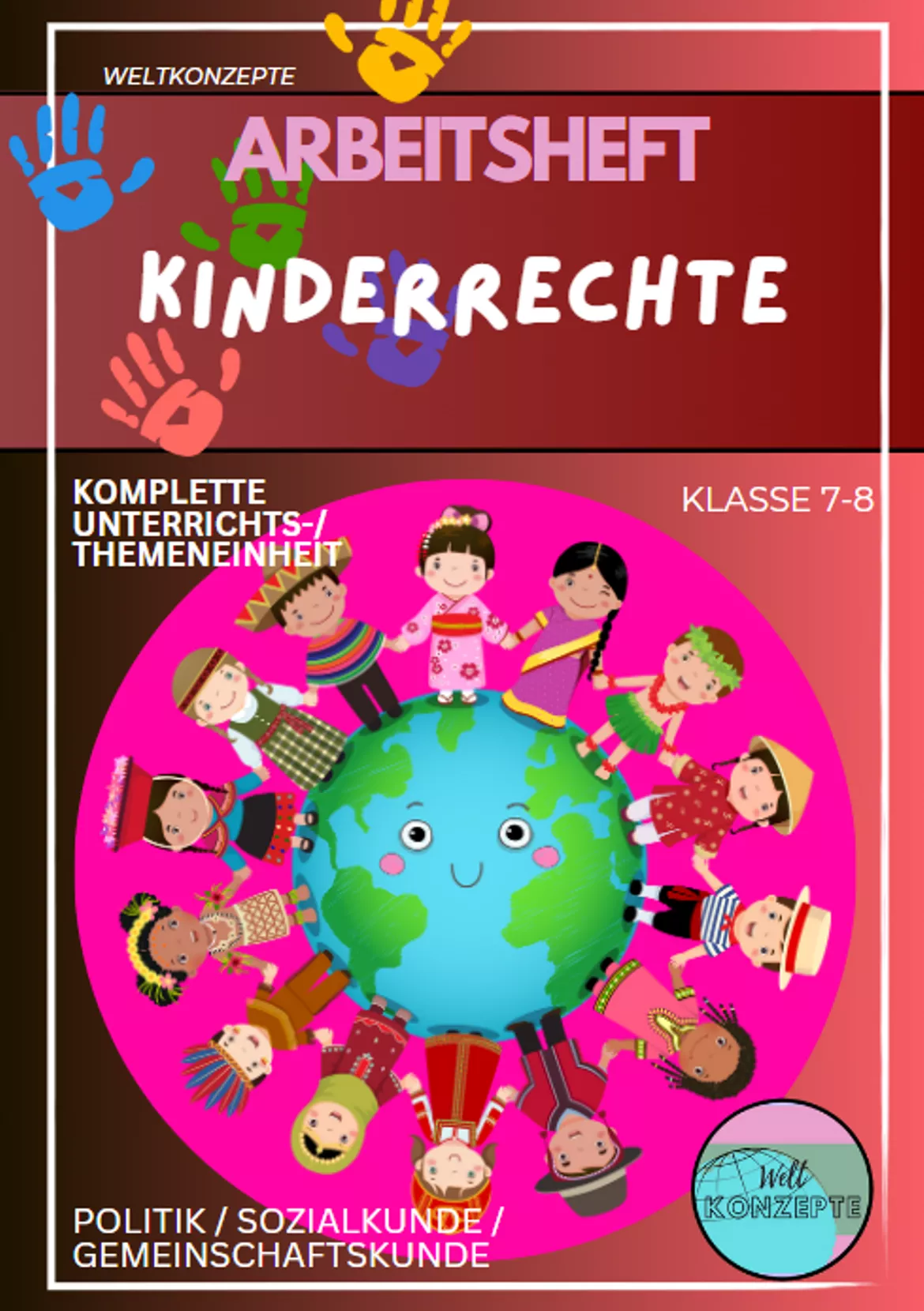 Bild in der Beschreibung des Unterrichtsmaterials Kinder haben Rechte - Kinderrechte von WeltKonzepte #1