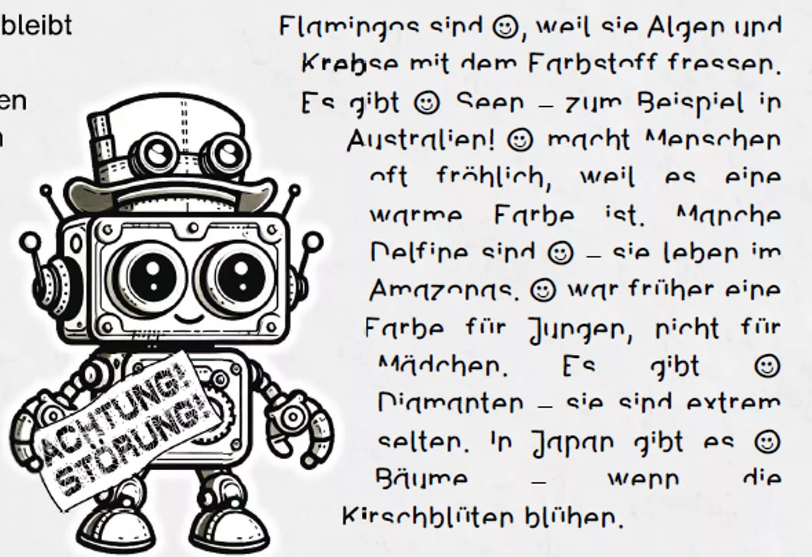 Bild in der Beschreibung des Unterrichtsmaterials Sinnentnehmendes Lesen: Intelligenz-Maschine löst Allgemeinwissen-Rätsel (D-A-CH, schwarz-weiß-Version) von Stolpersteine #2