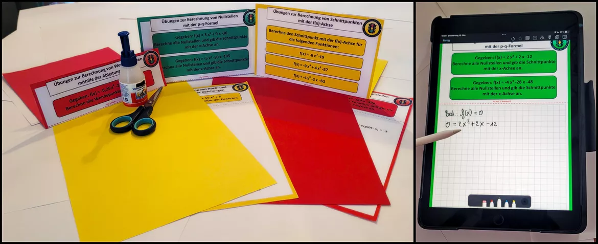Bild in der Beschreibung des Unterrichtsmaterials Wendetangente Tangente | Aufgaben GÜNSTIG KAUFEN von Übungen für dich🚦Herr Gregor #1