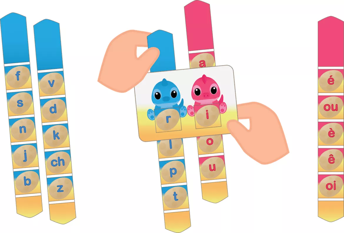 Bild in der Beschreibung des Unterrichtsmaterials Le compteur de syllabes à imprimer von Apprendre avec Bobo #1