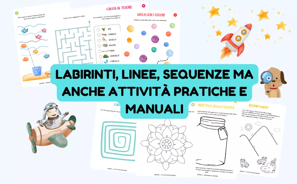 Bild in der Beschreibung des Unterrichtsmaterials Giochi e Passatempi per Crescere e Divertirsi von Psicomotricità Camilla Olioso #1