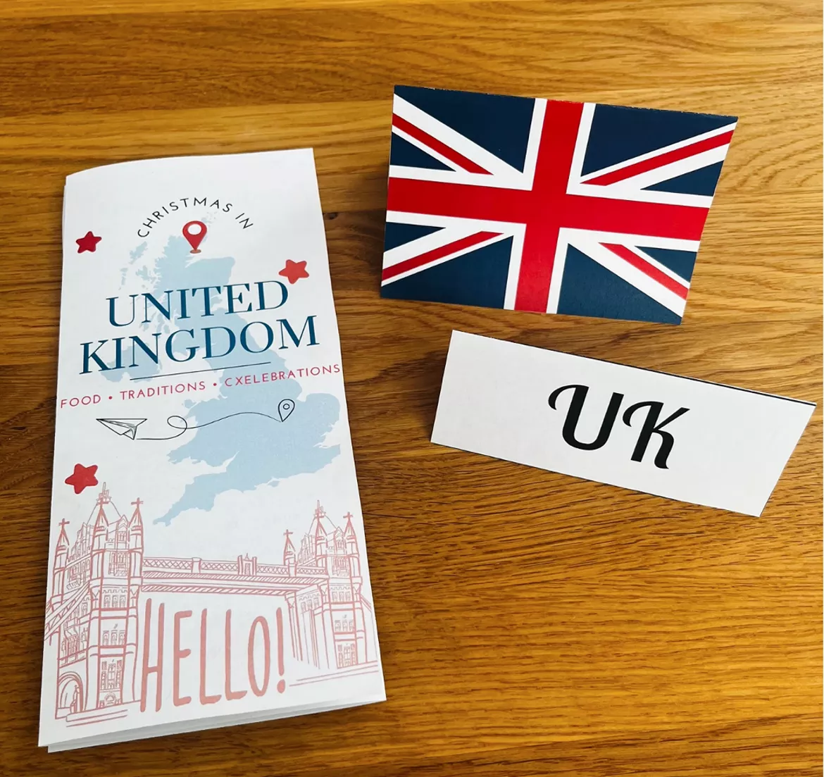 Bild in der Beschreibung des Unterrichtsmaterials Christmas around the World - UK von happylessons #1