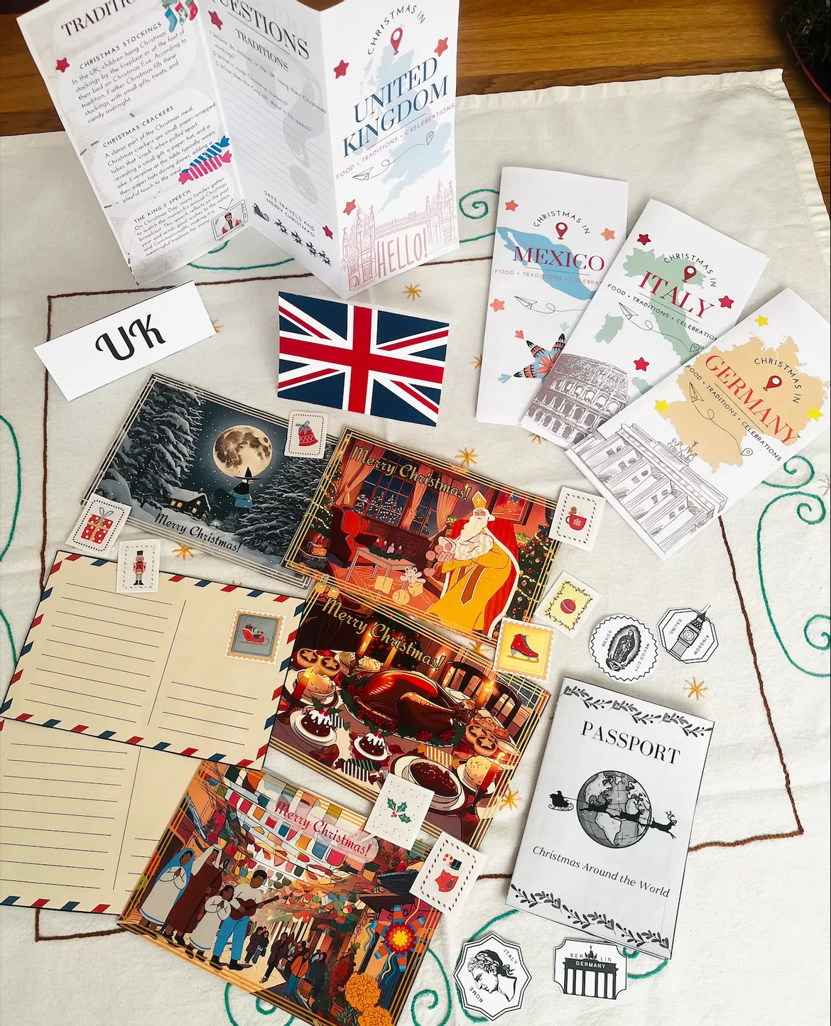 Bild in der Beschreibung des Unterrichtsmaterials Christmas around the World (FULL BUNDLE) von happylessons #1