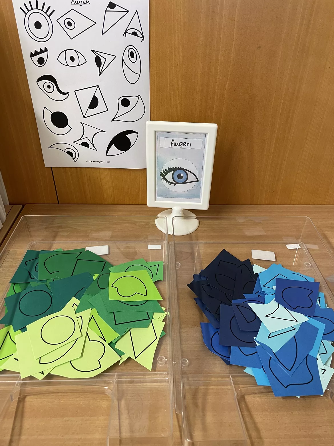 Bild in der Beschreibung des Unterrichtsmaterials Pablo Picasso: Collage Gesichter von Lehrergeflüster #3