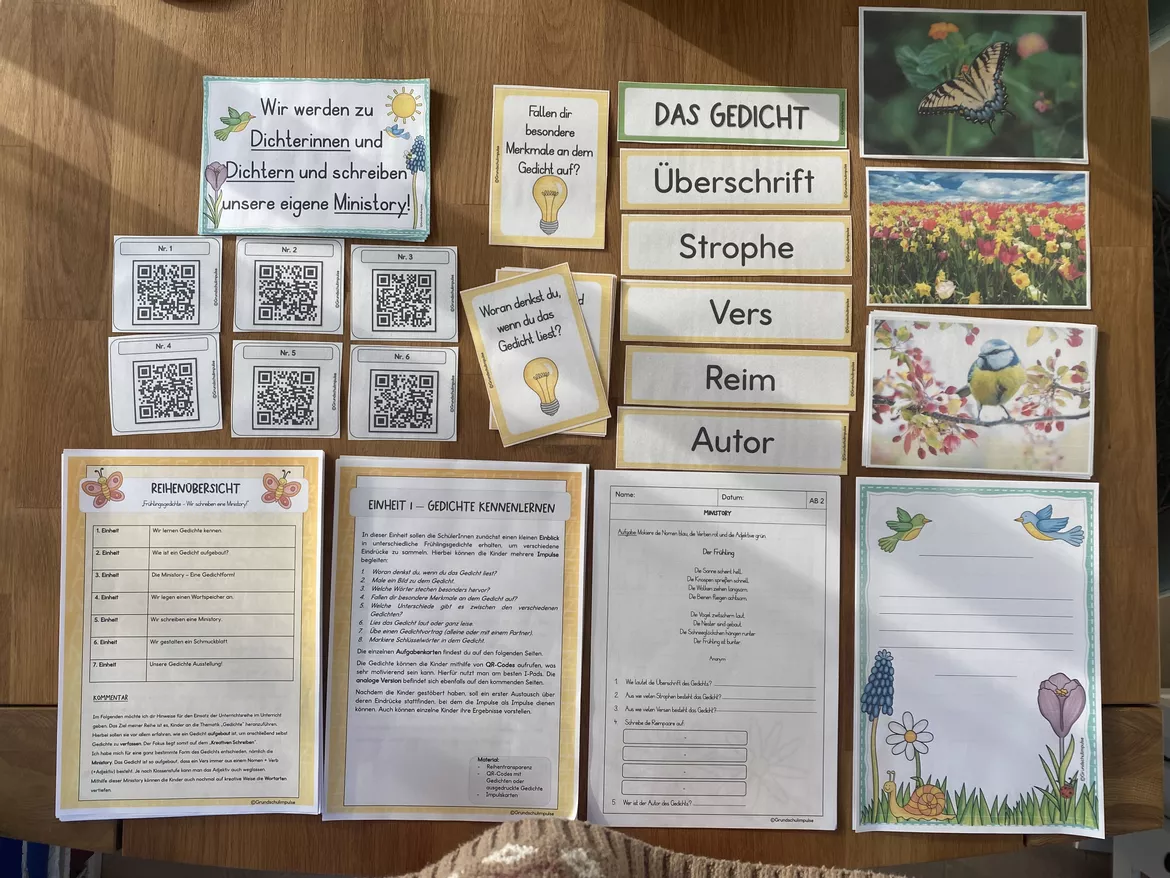Bild in der Beschreibung des Unterrichtsmaterials Wachsendes Materialpaket: ALLE Unterrichtsreihen (Klasse 1-4) von Grundschulimpulse #16