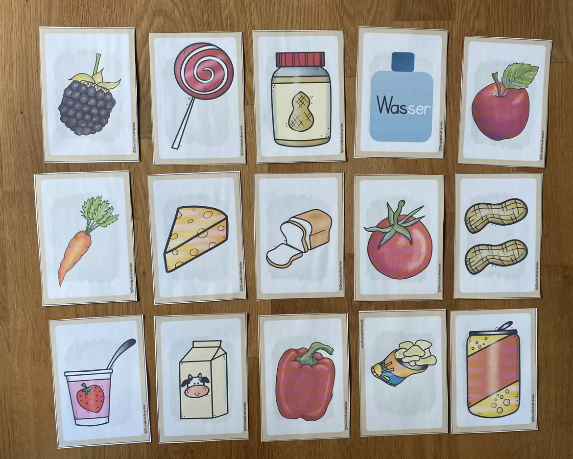Bild in der Beschreibung des Unterrichtsmaterials Unterrichtsreihe: Gesunde Ernährung (Klasse 1+2) von Grundschulimpulse #12