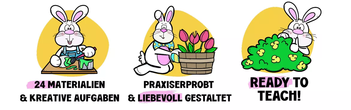 Bild in der Beschreibung des Unterrichtsmaterials XXL Sparpaket | Easter | Ostern im Englischunterricht | 24 Materialien von ms.doubtfire #2