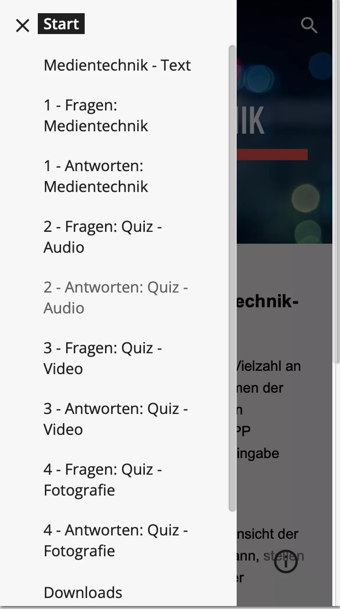 Bild in der Beschreibung des Unterrichtsmaterials Mobile APP (Android) - Lern-App Medientechnik von Helmut #1
