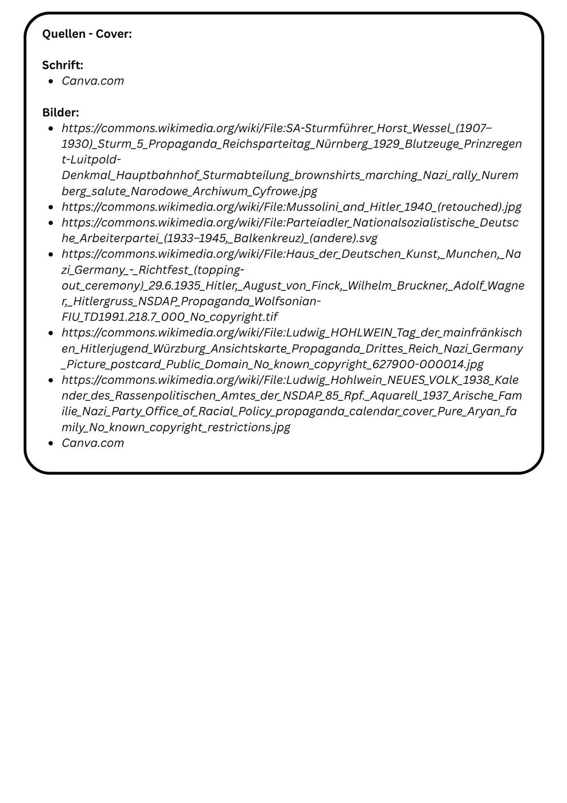 Bild in der Beschreibung des Unterrichtsmaterials Materialpaket - Nationalsozialismus von TallTeacherTwo #1