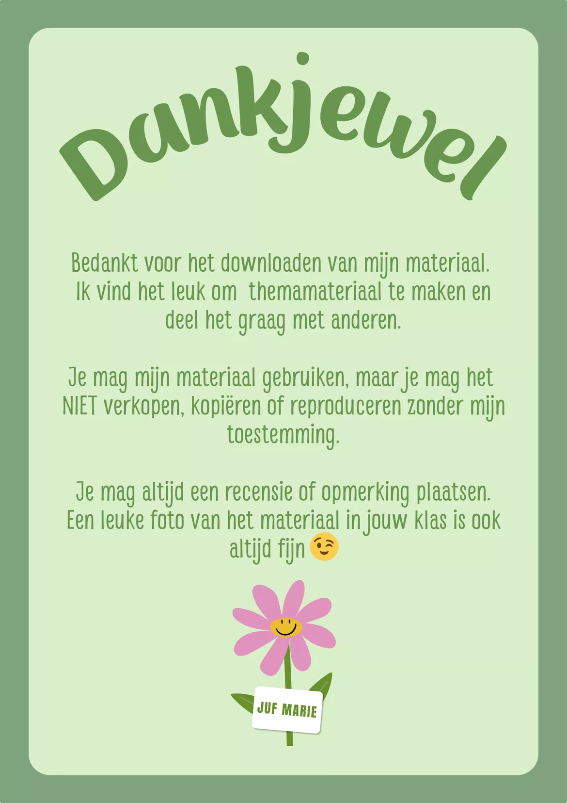 Bild in der Beschreibung des Unterrichtsmaterials Materiaal pakket thema bloem von Juf_Marie #1
