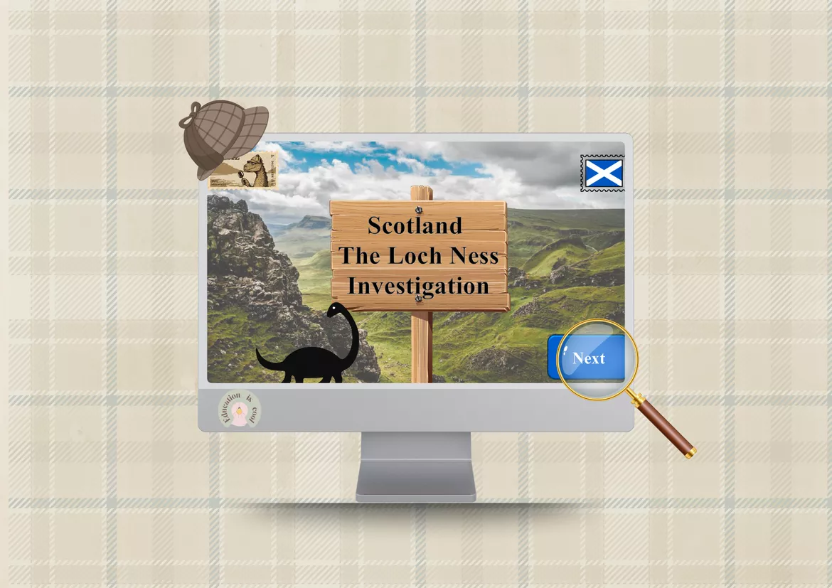 Bild in der Beschreibung des Unterrichtsmaterials Escape Room Loch Ness/Nessie Scotland (Schottland) von education_is_cool #1