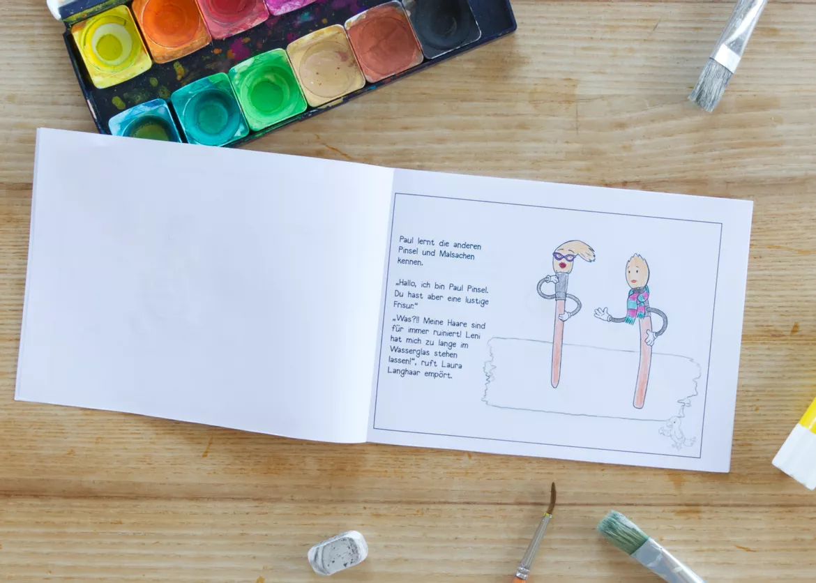 Bild in der Beschreibung des Unterrichtsmaterials Kunst Klasse 1, Anfangsunterricht in der Grundschule, Materialpaket von Pinselpauker #1