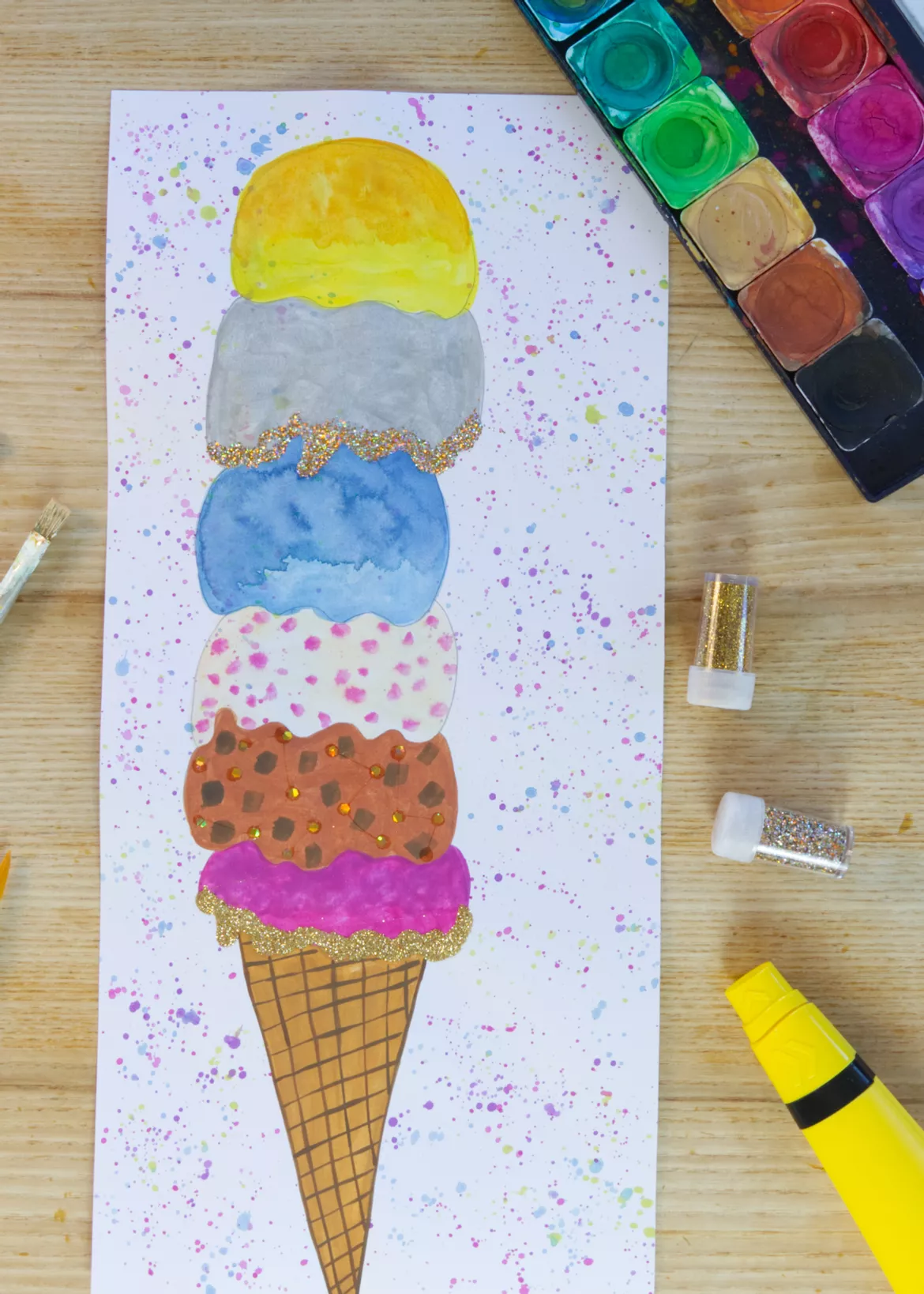 Bild in der Beschreibung des Unterrichtsmaterials Kunst Klasse 1, Klasse 2, durch das Schuljahr, Materialpaket von Pinselpauker #2