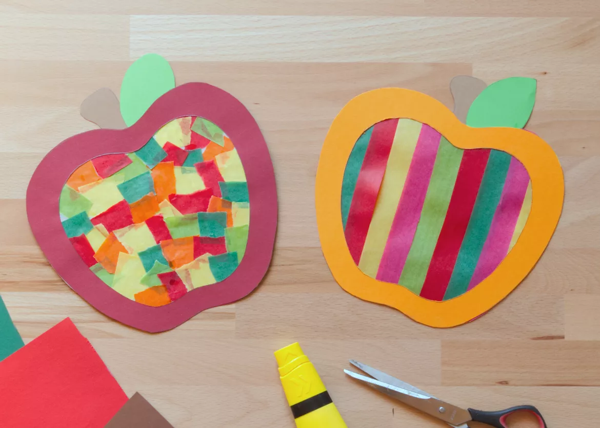 Bild in der Beschreibung des Unterrichtsmaterials Kunst Herbst, Ideen für die 1. und 2. Klasse, Grundschule, Materialpaket von Pinselpauker #2