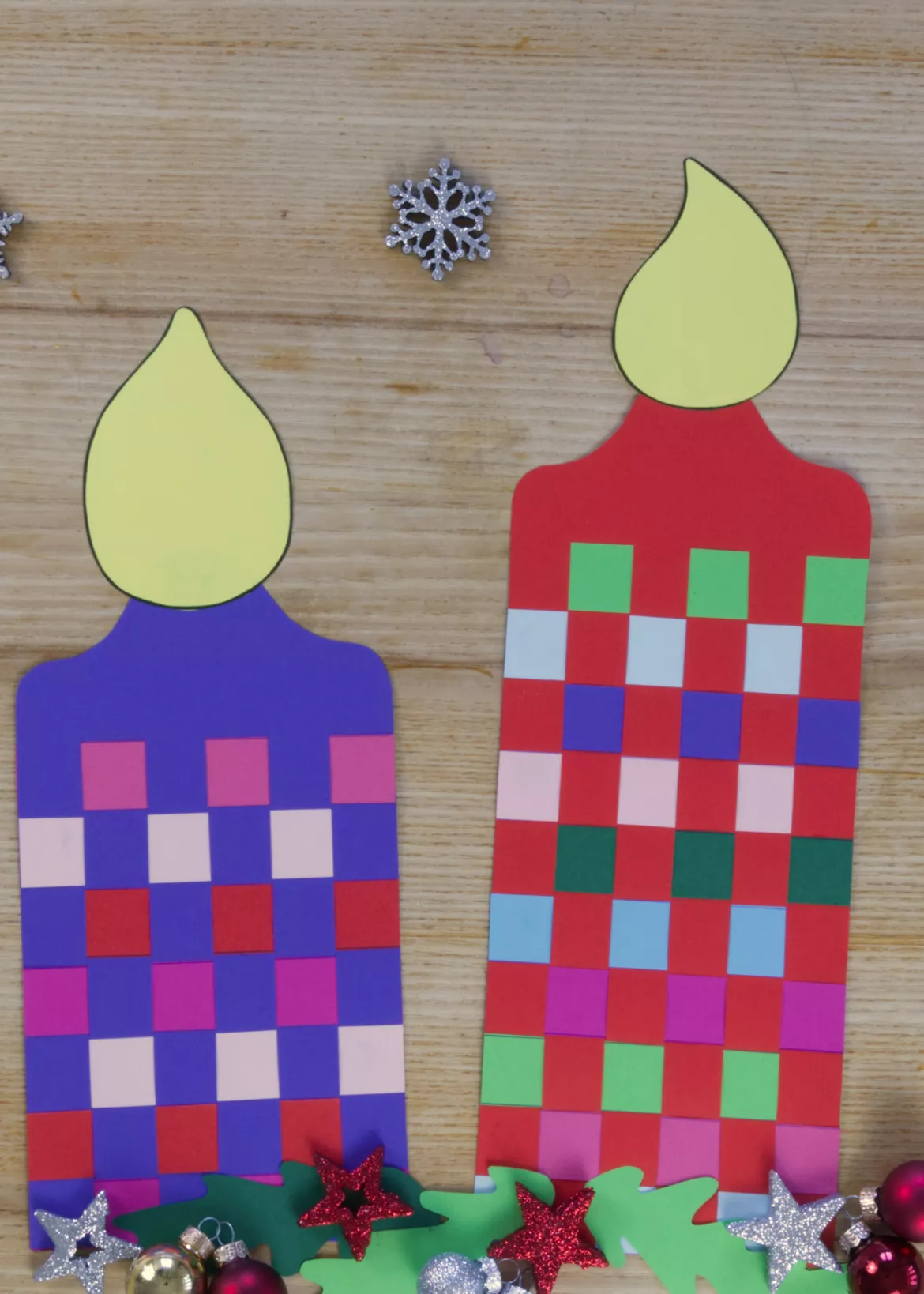 Bild in der Beschreibung des Unterrichtsmaterials Kunst Weihnachten für die 1. und 2. Klasse, Grundschule, Materialpaket von Pinselpauker #2