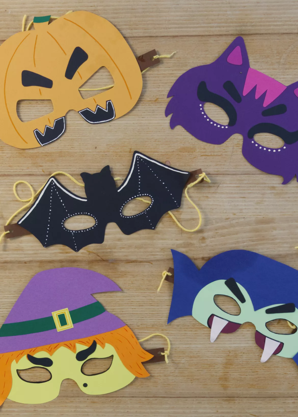 Bild in der Beschreibung des Unterrichtsmaterials Kunst Halloween, Klasse 1, Klasse 2, Grundschule, Materialpaket von Pinselpauker #2