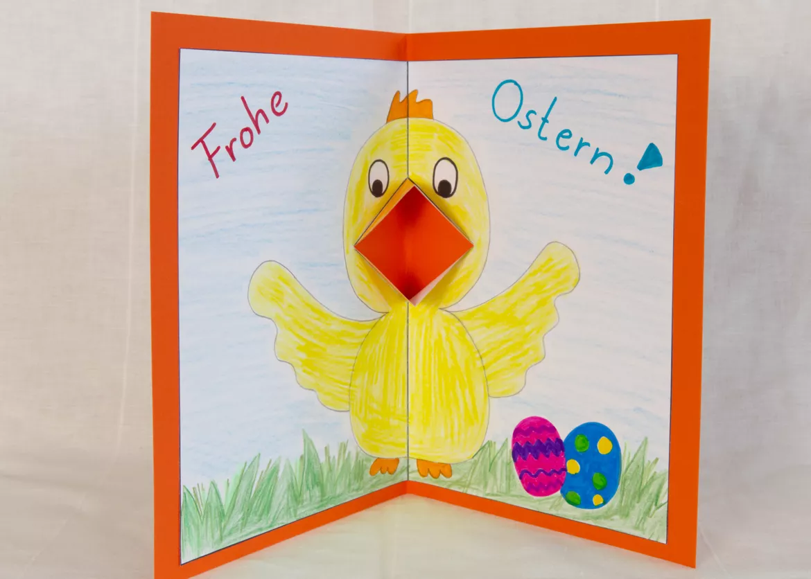 Bild in der Beschreibung des Unterrichtsmaterials Kunst Ostern für die 1. und 2. Klasse, Grundschule, Materialpaket von Pinselpauker #4