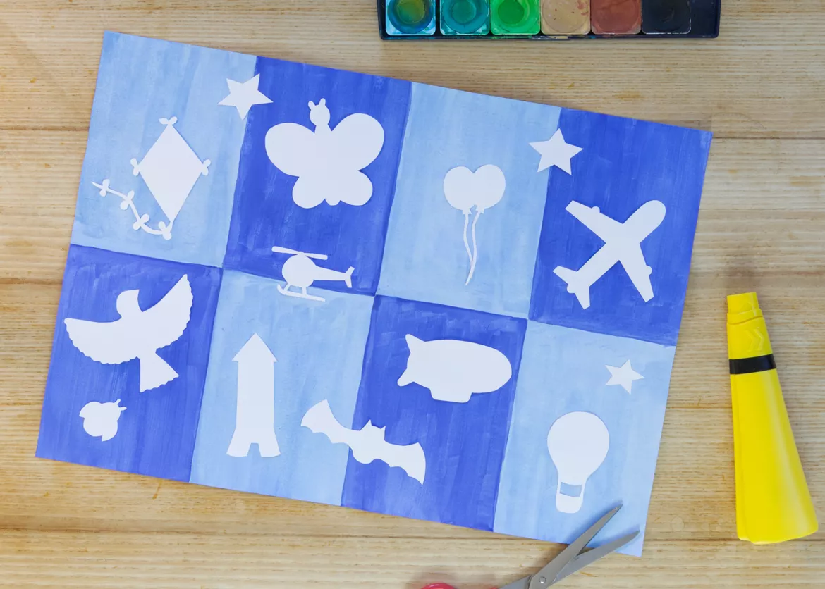 Bild in der Beschreibung des Unterrichtsmaterials Abstrakte Kunst, 5 Ideen für den Unterricht in der Grundschule, Materialpaket von Pinselpauker #4