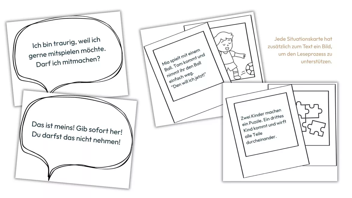 Bild in der Beschreibung des Unterrichtsmaterials Soziales Lernen mit der Giraffen- und Wolfssprache (Klasse 1 und 2) von Lehrerglück #3