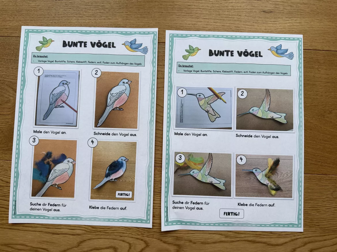 Bild in der Beschreibung des Unterrichtsmaterials Musikreihe: "Alle Vögel sind schon da!" (Klasse 1-4) von Grundschulimpulse #7