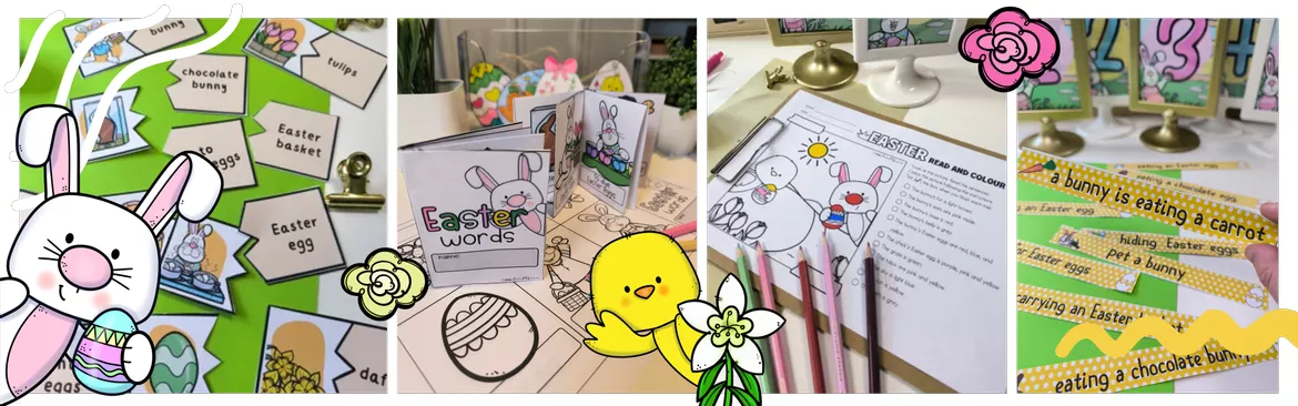 Bild in der Beschreibung des Unterrichtsmaterials XXL Sparpaket | Easter | Ostern im Englischunterricht | 24 Materialien von ms.doubtfire #4