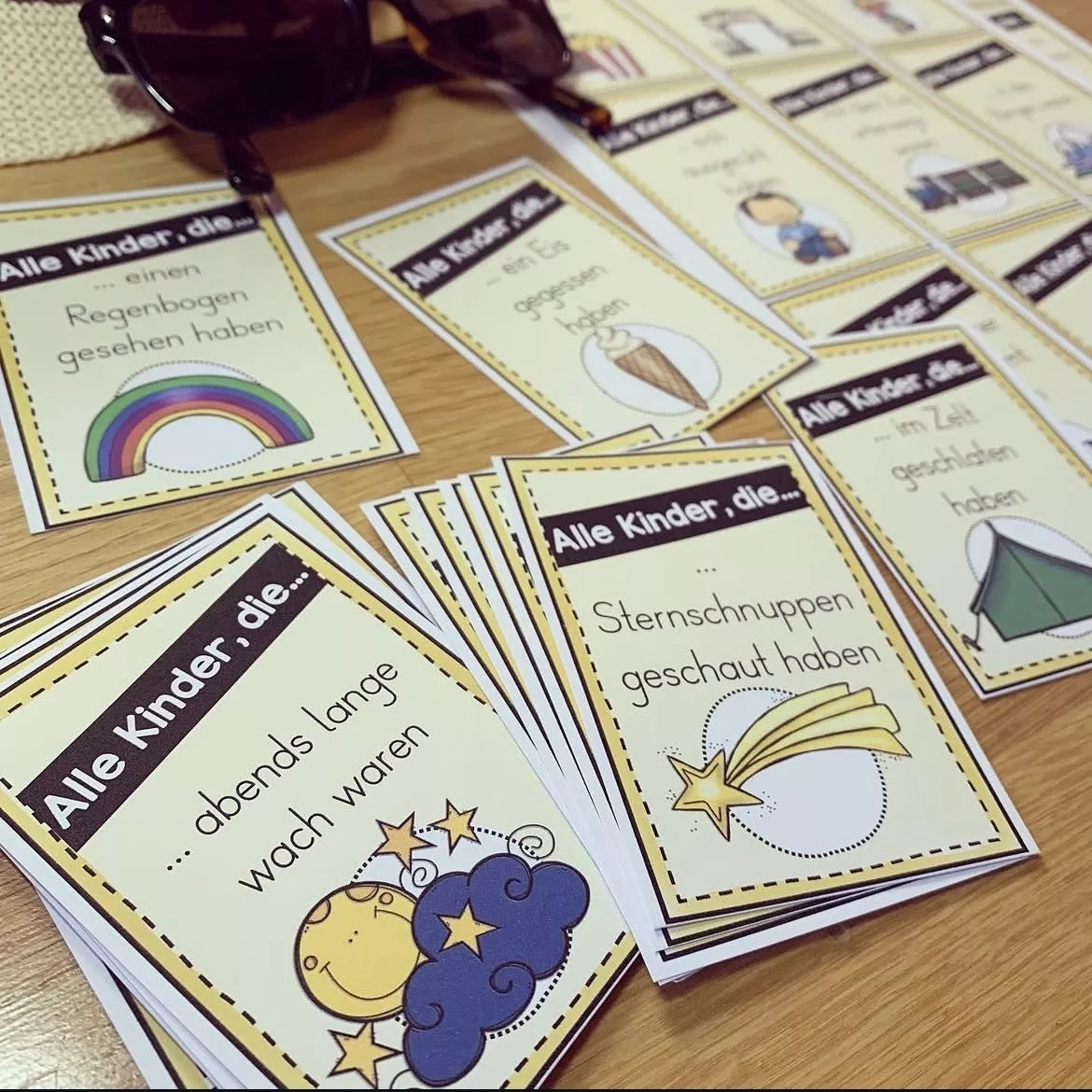 Bild in der Beschreibung des Unterrichtsmaterials Bewegungsspiel - Erzählen von den Sommerferien: Alle Kinder, die... von allerlei_fuer_die_schule #2