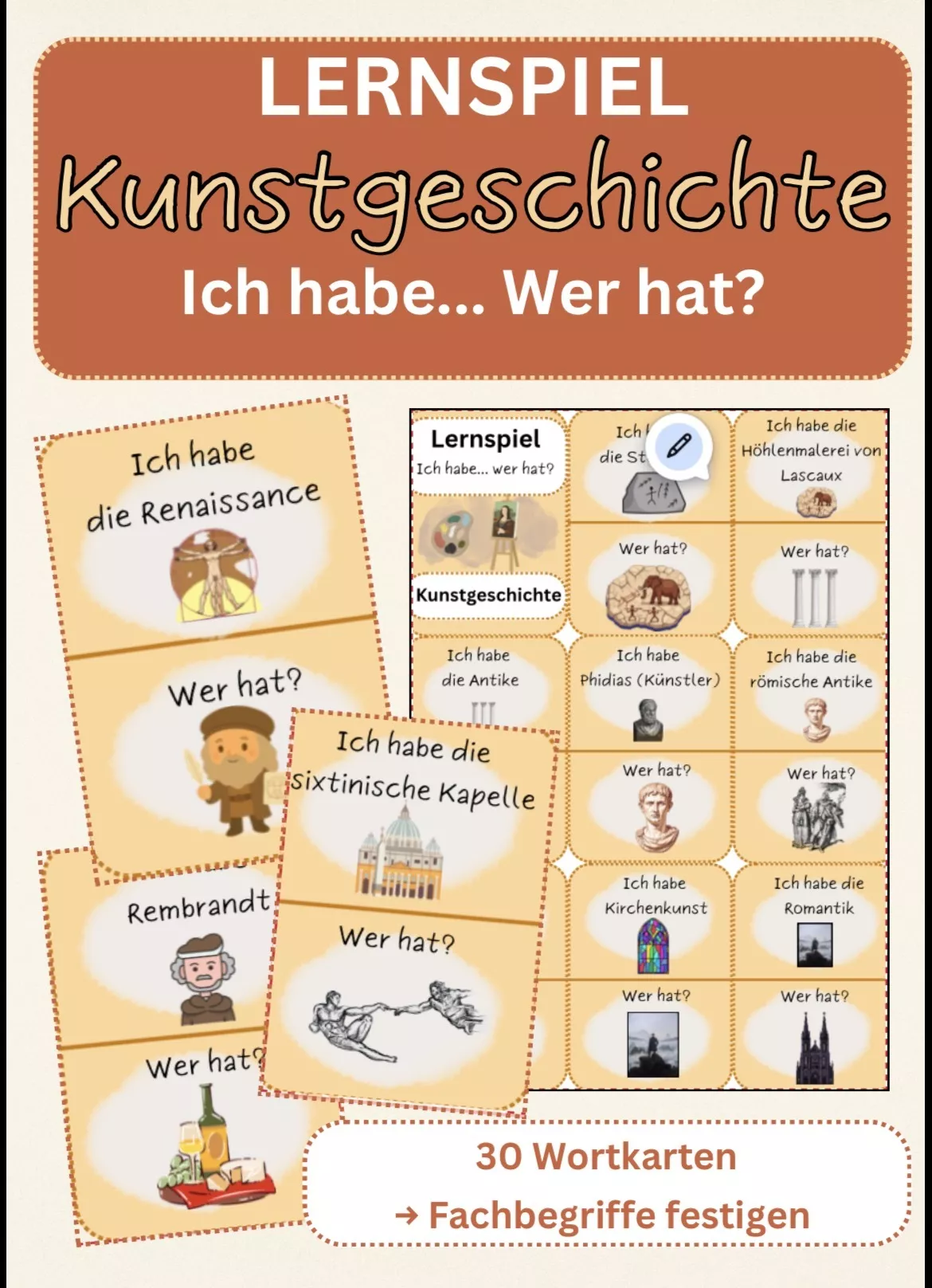 Bild in der Beschreibung des Unterrichtsmaterials Pop Art Kunst: Alltagsgegenstände gestalten | Klasse 5-7 von Farbenflug #1