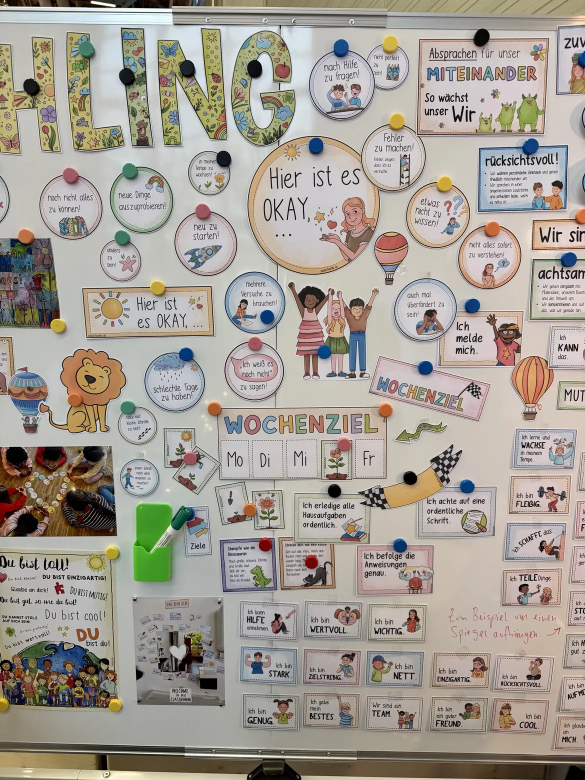 Bild in der Beschreibung des Unterrichtsmaterials Soziales Miteinander / Schuljahresbeginn - So wächst unser WIR / Klassenregeln & das kleine Wir / Klassenlehrer von Doodleteacher #2