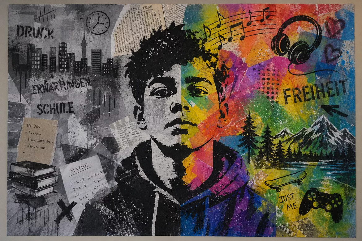Bild in der Beschreibung des Unterrichtsmaterials ✂️ Mein Stencil Portät Aufgabe Kunst Weiterarbeit Stencil Graffiti ca. 4 Doppelstunden ✂️ von Profesora Arte #1