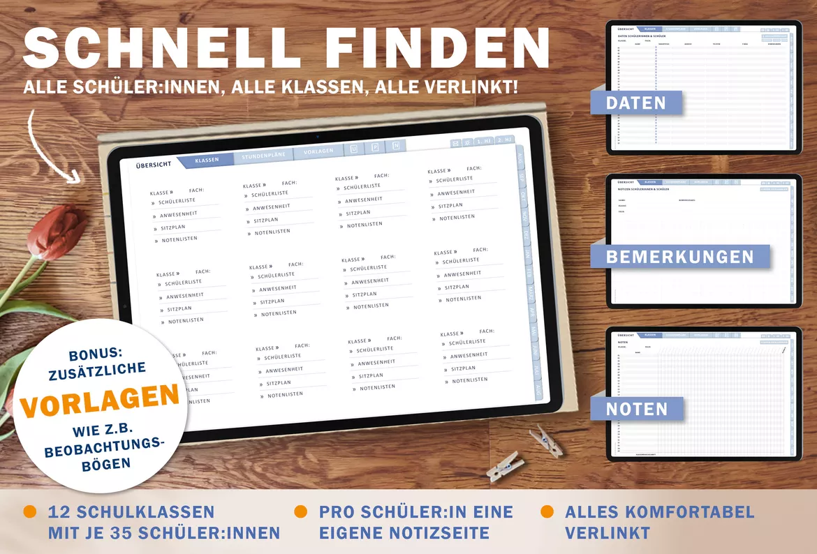 Bild in der Beschreibung des Unterrichtsmaterials Lehrerkalender digital Schuljahr 2026 2027 | interaktives PDF als digitaler Schulplaner von EDG - Eine der Guten Verlag GmbH #3