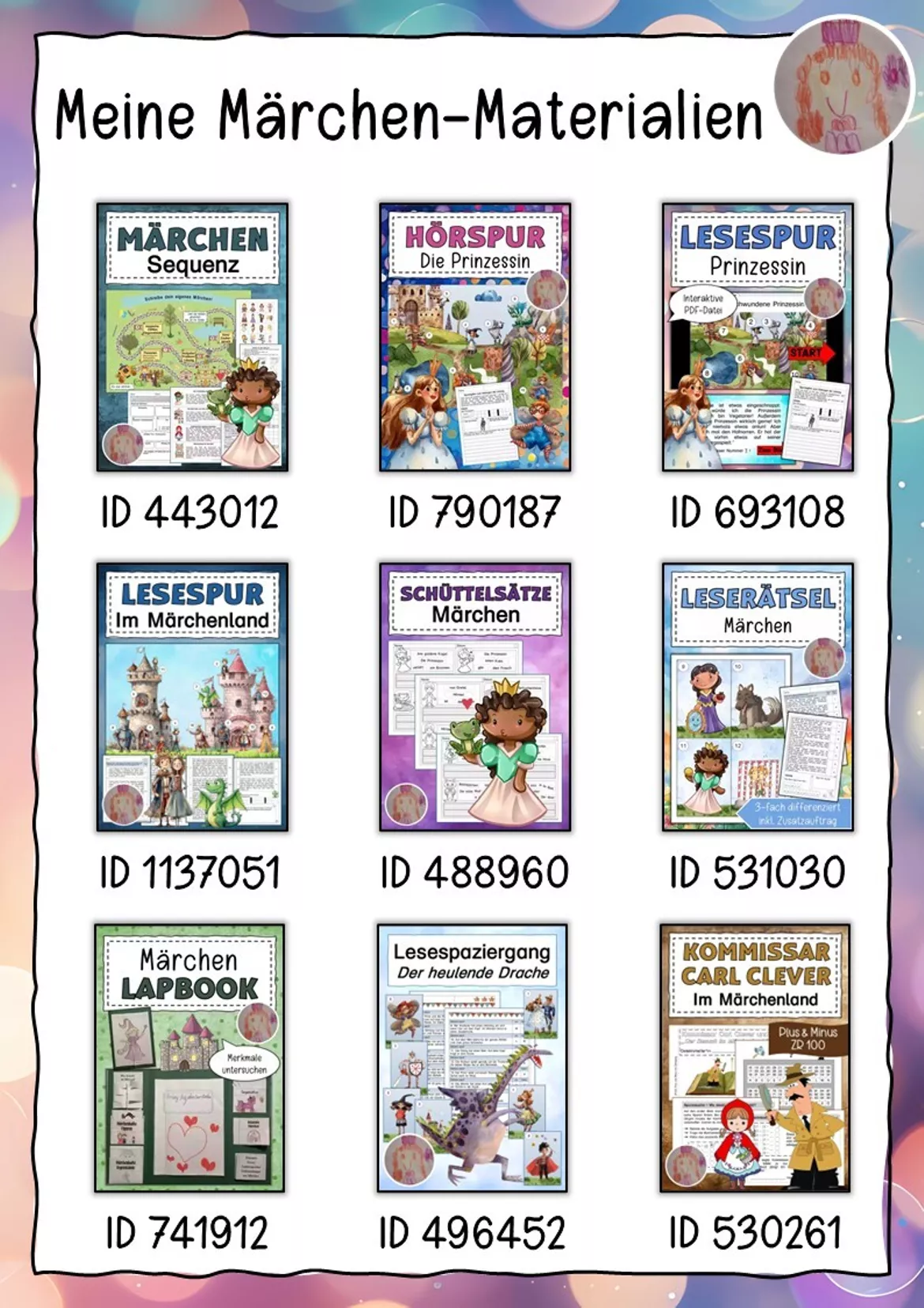 Bild in der Beschreibung des Unterrichtsmaterials Märchen von Abenteuer Grundschule #1