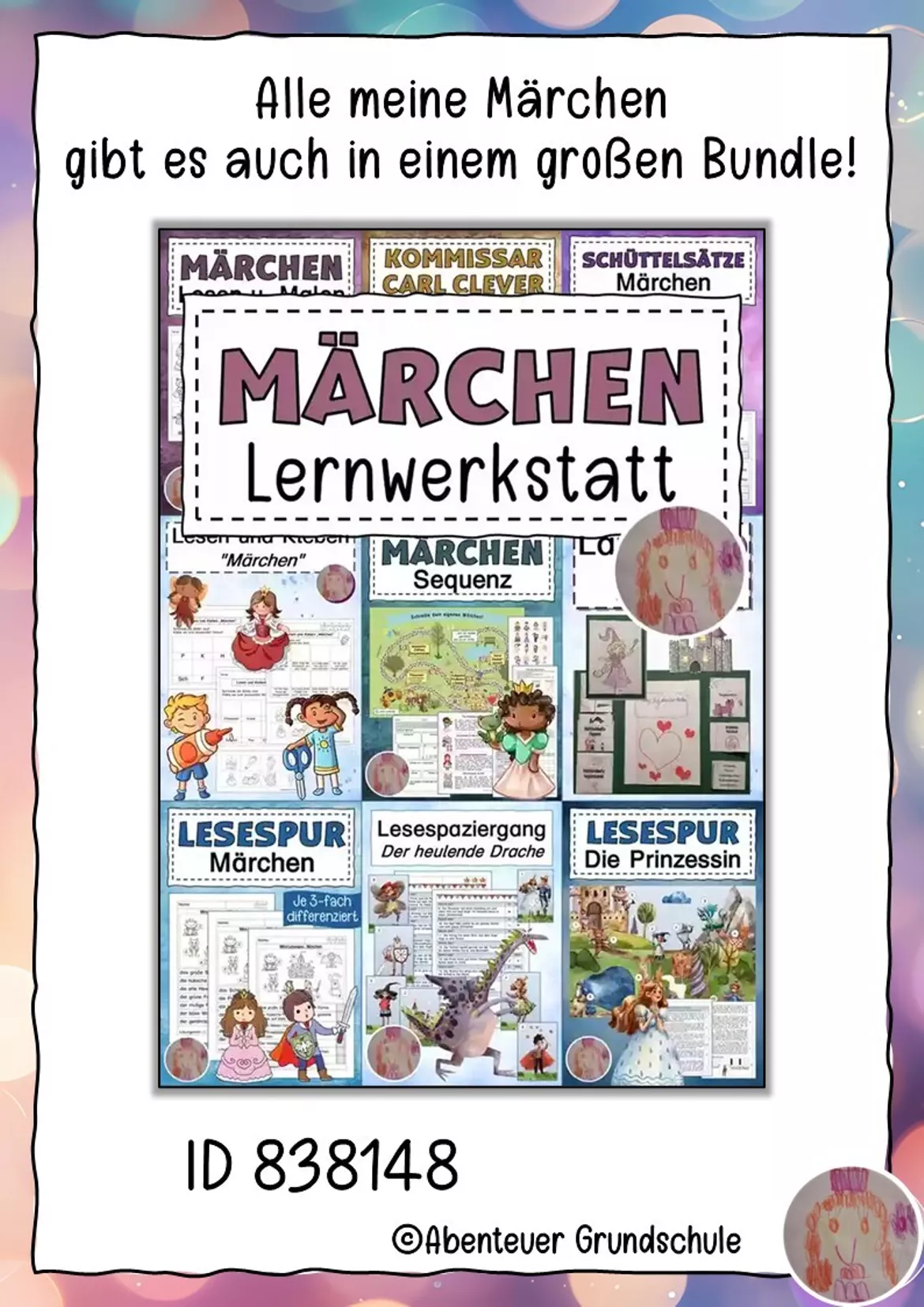 Bild in der Beschreibung des Unterrichtsmaterials Märchen von Abenteuer Grundschule #2