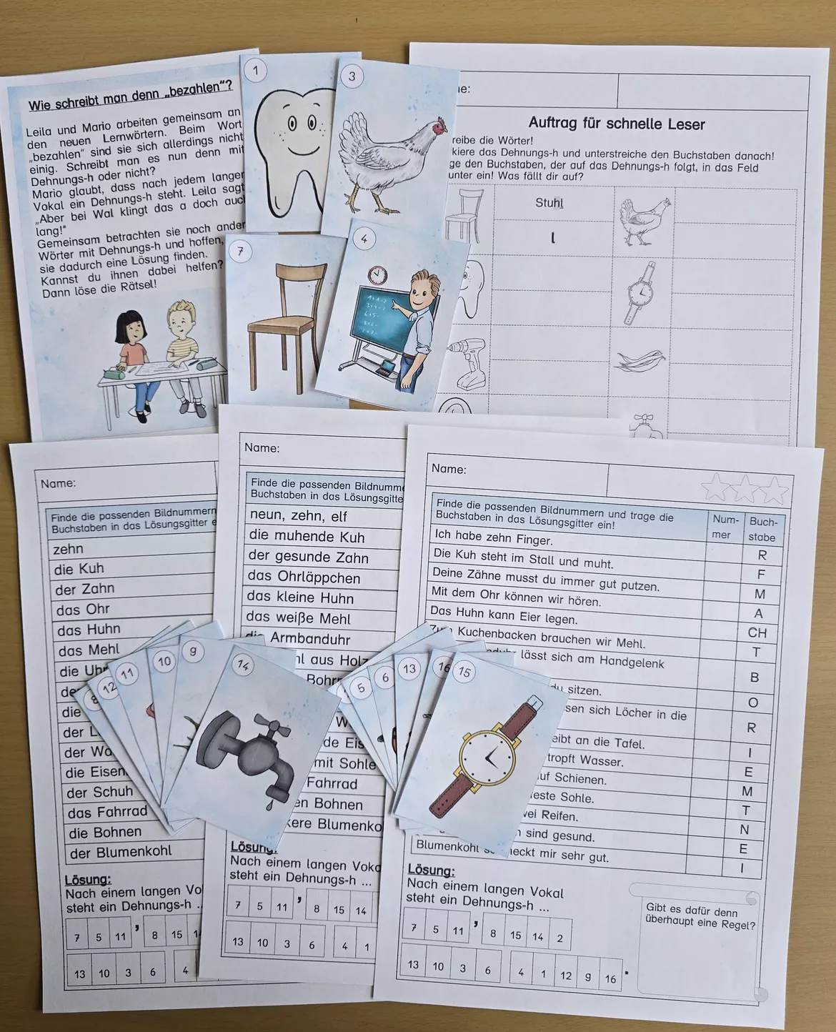 Bild in der Beschreibung des Unterrichtsmaterials Rechtschreiben / Rechtschreibung in der Grundschule von Abenteuer Grundschule #5
