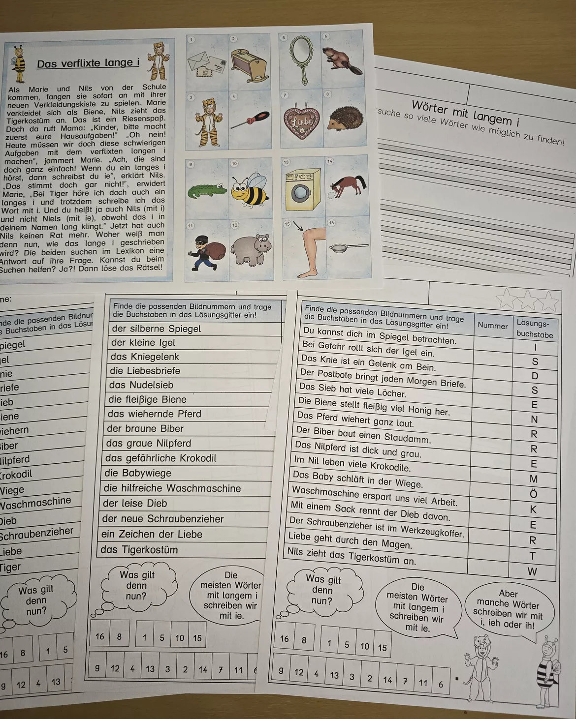 Bild in der Beschreibung des Unterrichtsmaterials Rechtschreiben / Rechtschreibung in der Grundschule von Abenteuer Grundschule #6