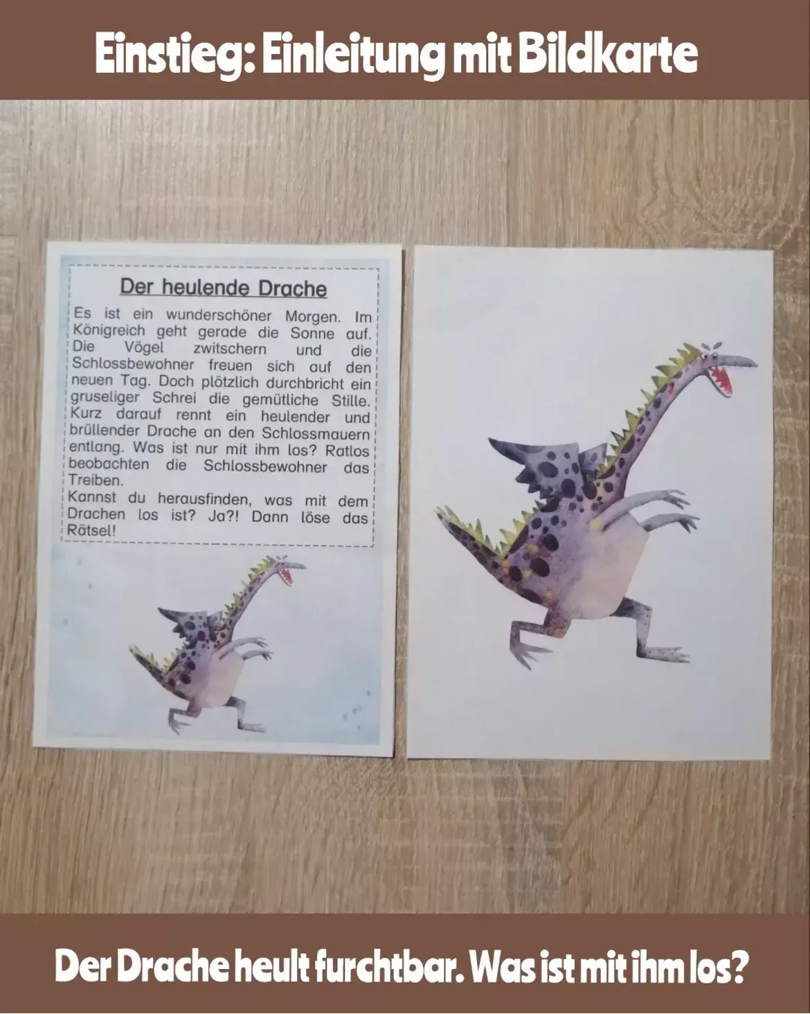 Bild in der Beschreibung des Unterrichtsmaterials Lesespaziergang Märchen von Abenteuer Grundschule #2