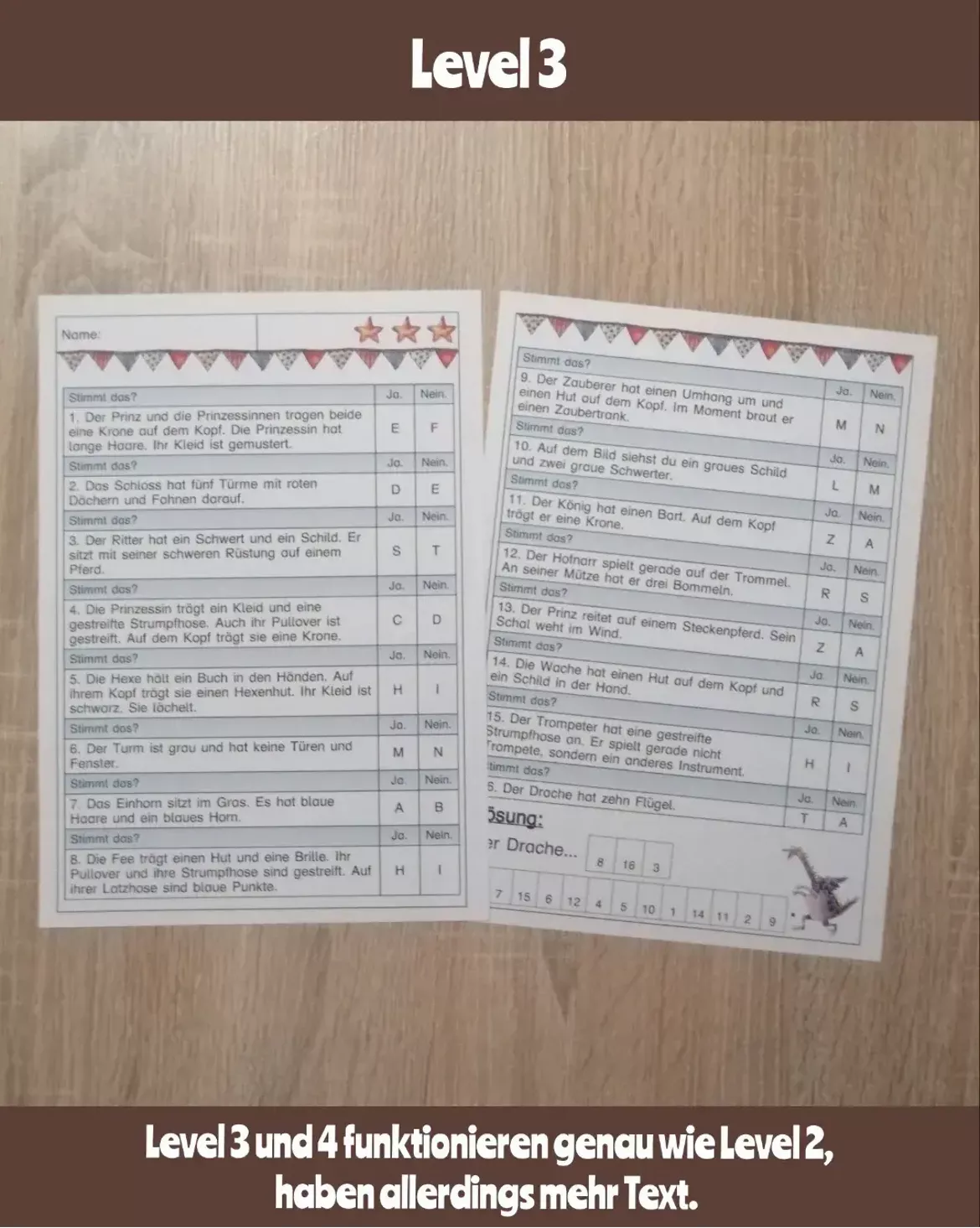 Bild in der Beschreibung des Unterrichtsmaterials Lesespaziergang Märchen von Abenteuer Grundschule #5