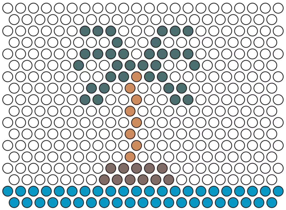 Bild in der Beschreibung des Unterrichtsmaterials Muster übertragen - Bilder malen (12 Vorlagen) von abc shop #2