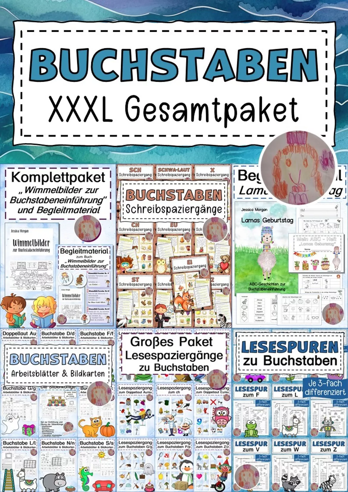 Bild in der Beschreibung des Unterrichtsmaterials Lesespaziergang langes i von Abenteuer Grundschule #3